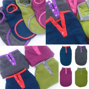 Pink Dog Winter Vest – Warm Polyester Jacket Small Dogs - Petservo