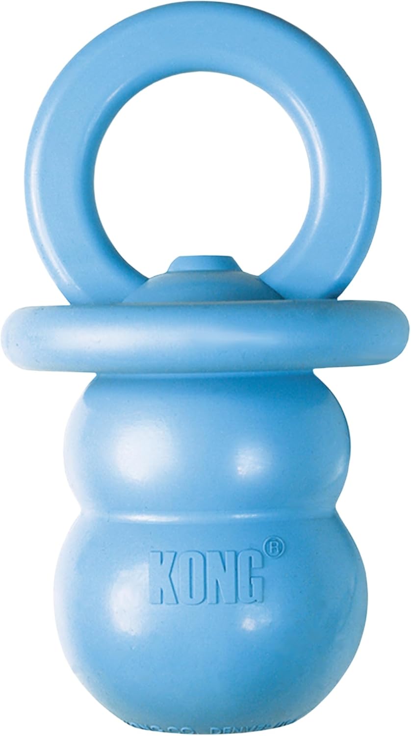 Blue KONG dog toy on a white background at Pet Servo