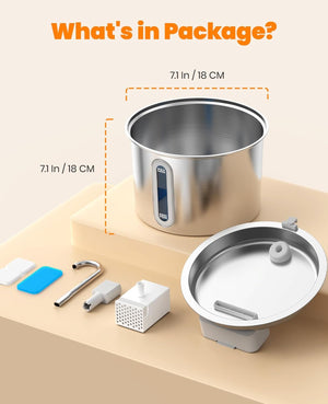 Buy oneisall - 2L Pet Water Fountain with Filters at Pet Servo