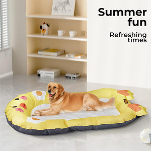 PaWz Non-Toxic Gel Indoor and Outdoor Use Pet Self-Cooling Pad, Yellow at Pet Servo
