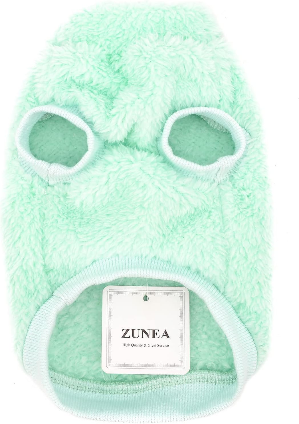 Green Fleece Dog Sweater – Cozy Winter Wear w/D-Ring - Petservo