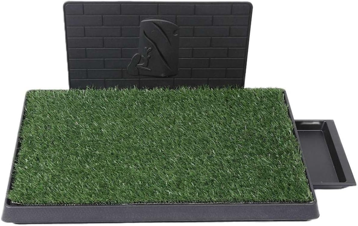 PaWz - Large 3 Layers Pet Toilet Training Pad with 2 Grass Mat 1 Splash-Proof Wall at Pet Servo