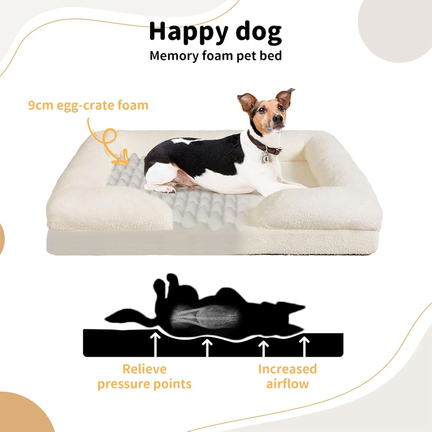 Buy PaWz Orthopedic Memory Foam Pet Sofa Beds at Pet Servo