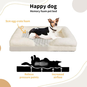 Buy PaWz Orthopedic Memory Foam Pet Sofa Beds at Pet Servo