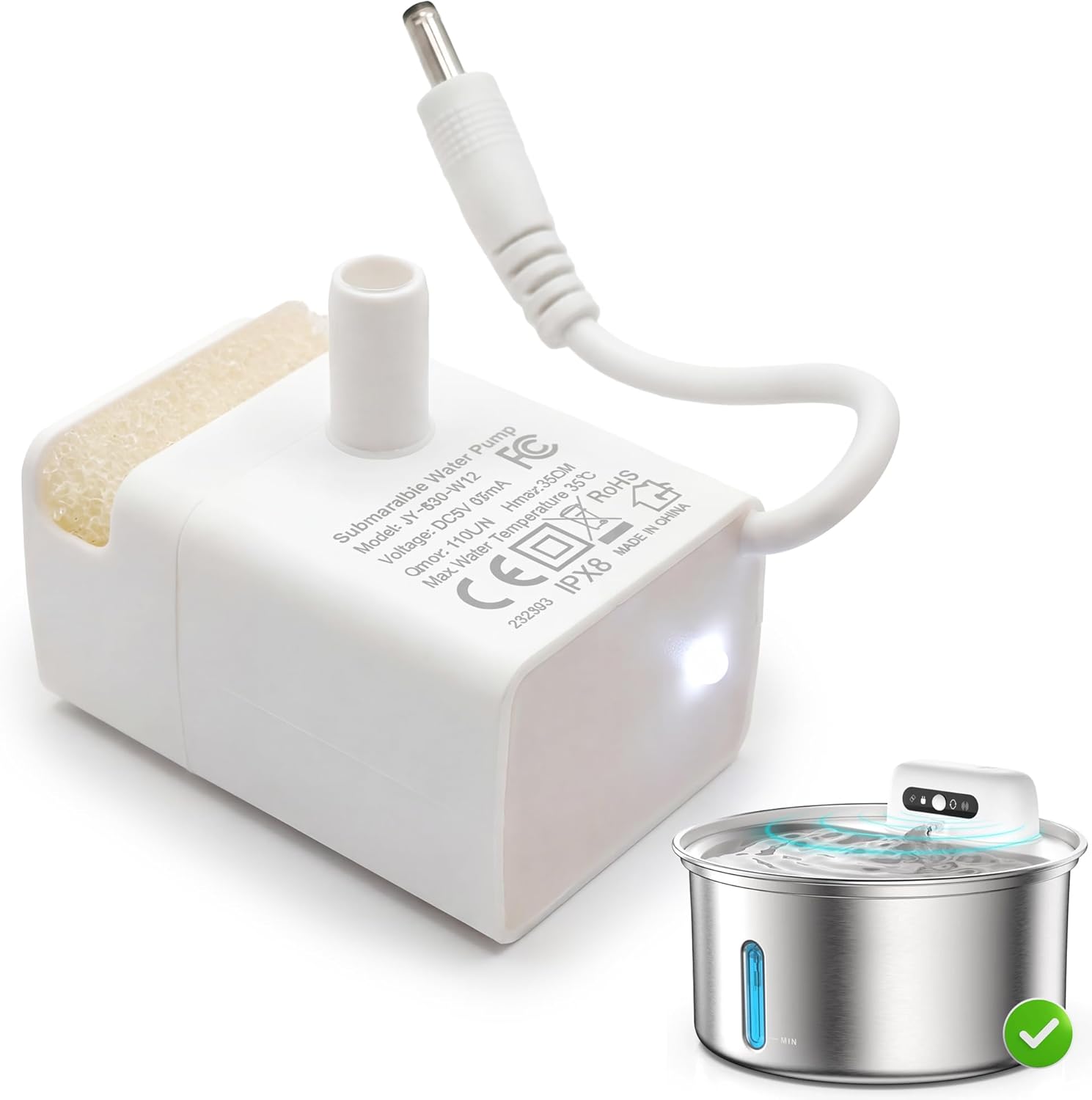 Buy Casfuy Replacement Pump for W12 at Pet Servo