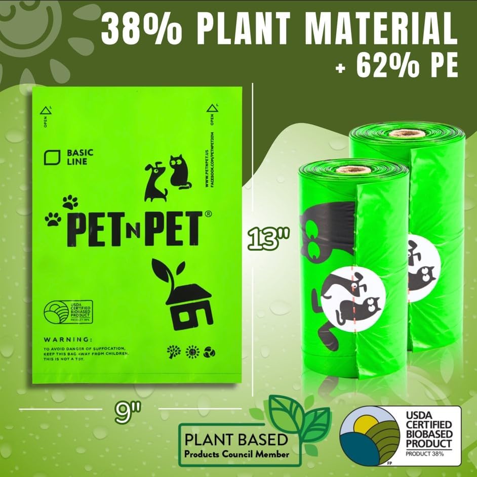 PET N PET - Dog Poop Bags 1080 Counts