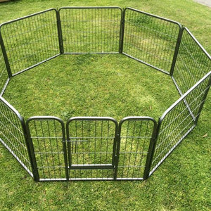 YES4PETS - 2x8 Panel 60cm Heavy Duty Pet Playpen - Pet Servo