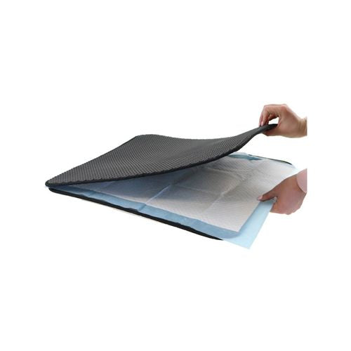 YES4PETS 2 x Double Layer Cat Litter Tray Trap Catch Mat - PetServo