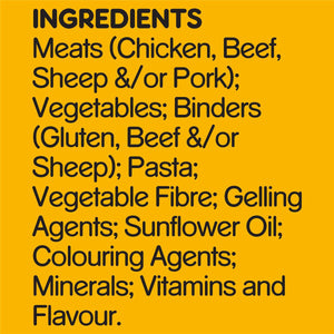 Pedigree - Homestyle With Beef Pasta & Veggies Wet Dog Food Can 1.2kg - Petservo