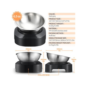 Yes4pets - 2 X M Stainless Steel Pet Bowl Water Portable - petservo