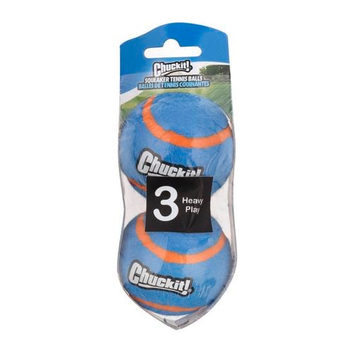 ChuckIt! - Dog Toy Squeaker Tennis Ball - 2 Pack