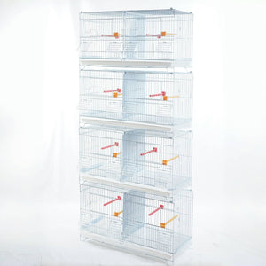 YES4PETS - 4-Level Stackable Breeding Aviary Cage - Pet Servo