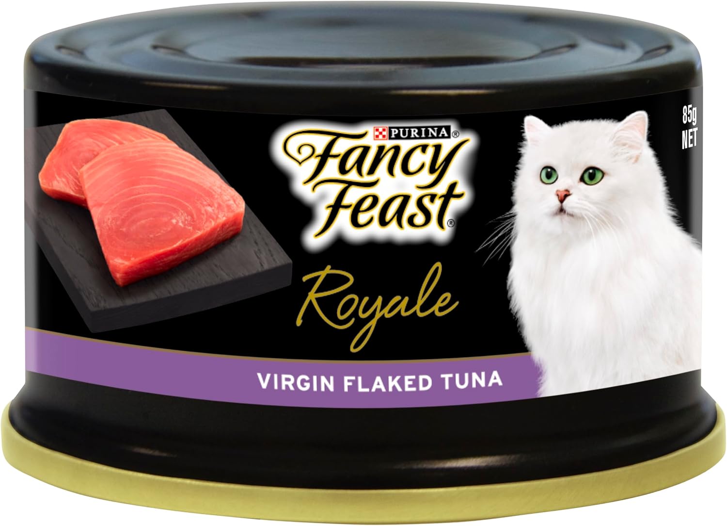 Fancy Feast - Royale Adult Wet Cat Food Virgin Flaked Tuna 24x85g