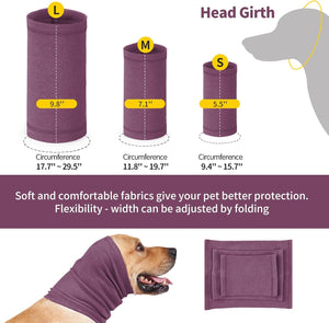 Nanaki - Calming Dog Headband Ear Wrap, Size M - Petservo