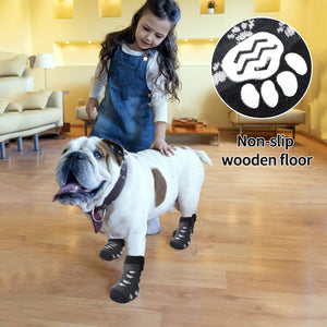 Monlida - Anti-Slip Dog Socks for Hardwood Floors - Petservo