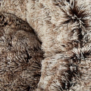PaWz Medium Replaceable Cover for Dog Calming Bed Kennel Round Nest Cave (Coffee) at Pet Servo