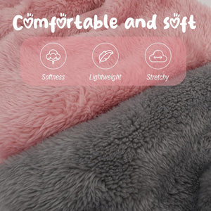 Viiotu - 2-Pack Fleece Dog Jumpers, Medium Size - Petservo