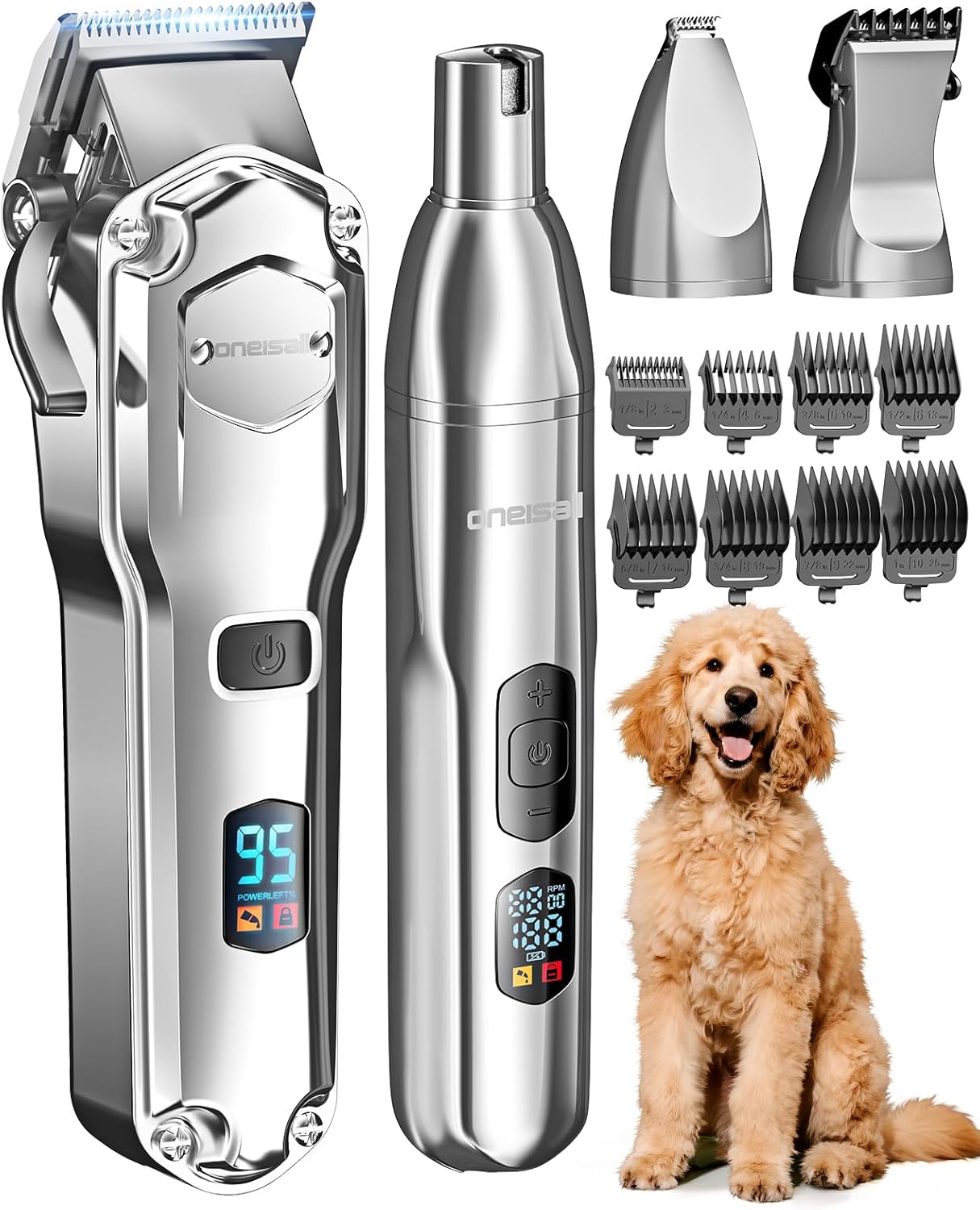 Buy oneisall - 4-in-1 Pet Grooming Kit at Pet Servo