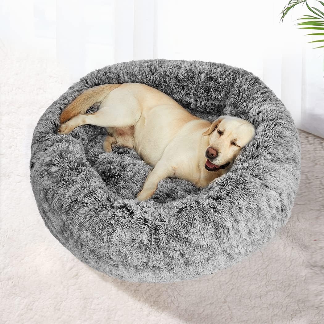 Buy PaWz XL Pet Soft Warm Kennel Round Bed at Pet Servo