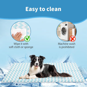 Buy PaWz Summer Non-Toxic Self-Cool Pet Sleeping Bed (Blue) at Pet Servo