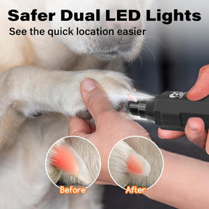 Buy Casfuy Newest Enhanced Pet Nail Grinder at Pet Servo
