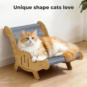 Buy PaWz L-Shaped Indoor Cat Bed with Gel Pad at Pet Servo