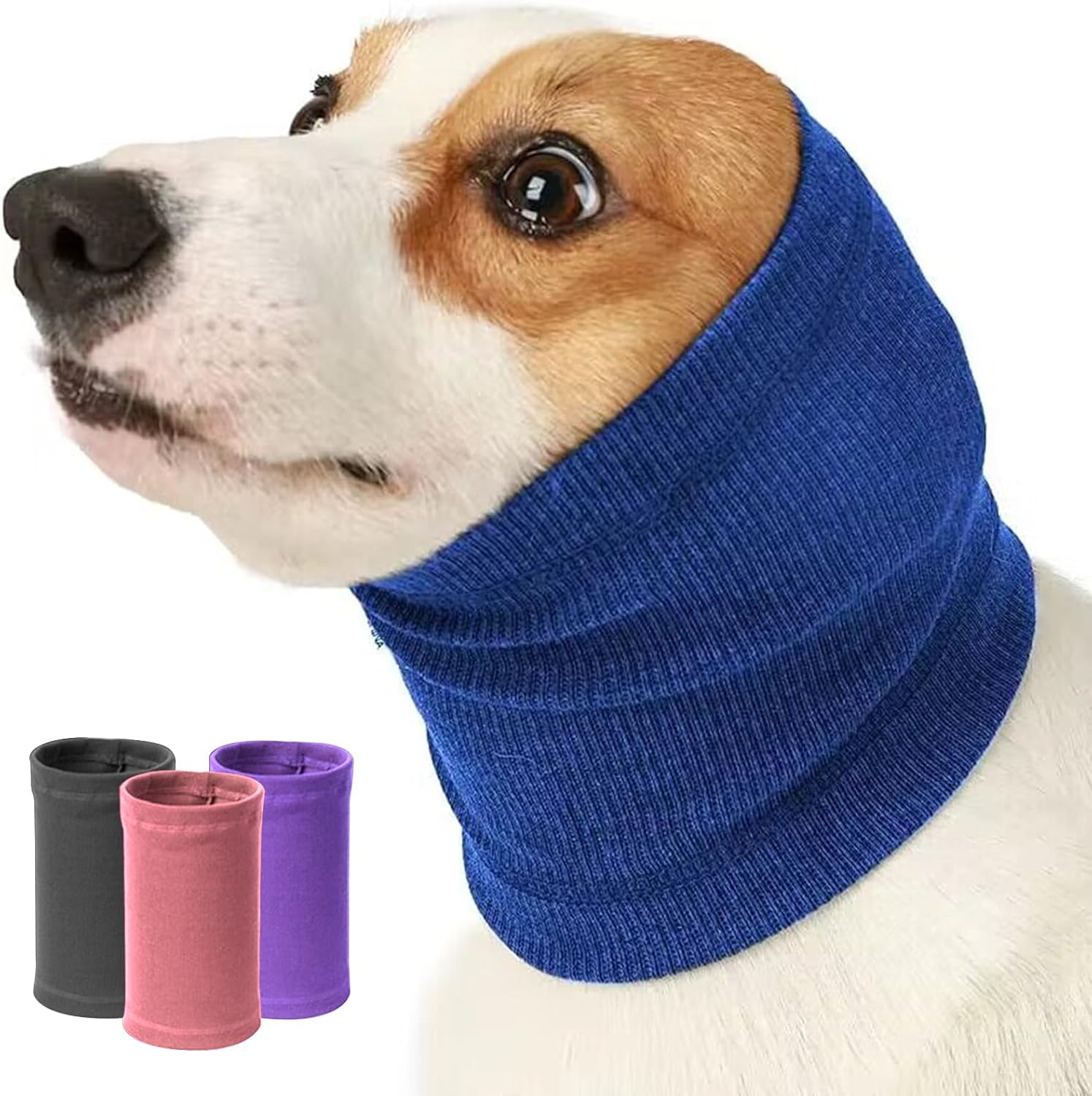 Nanaki - Calming Dog Headband Ear Wrap, Size M - Petservo
