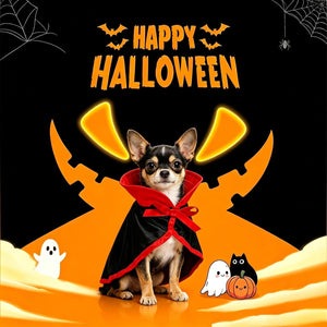 NAMSAN - Pet Vampire Halloween Costume for Holiday Party at Pet Servo
