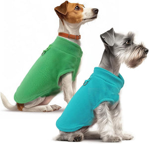 Viiotu - 2-Pack Fleece Dog & Cat Winter Jumpers (S) - Petservo