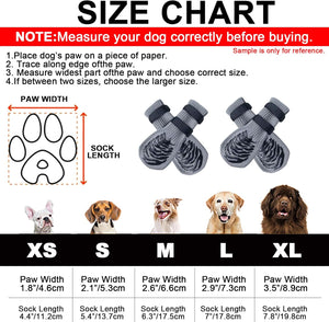 HCPET - Anti-Slip Dog Socks for Floor & Paw Safety - Petservo