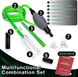 Multifunctional combination set with components and operation manual on a white background at Pet Servo