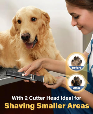 Buy oneisall - 2-in-1 Waterproof Pet Clipper & Paw Trimmer at Pet Servo