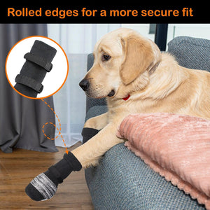 Monlida - Anti-Slip Dog Socks with Adjustable Straps - Petservo