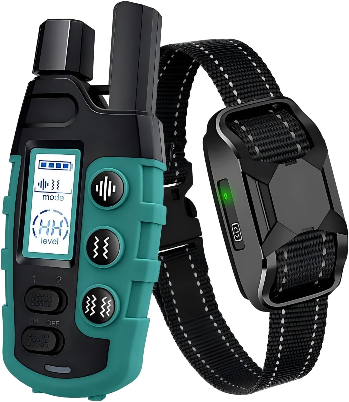 Barktec - Dog Training Collar, No Shock, Anti Barking with vibration, Adjustable Sensitivity
