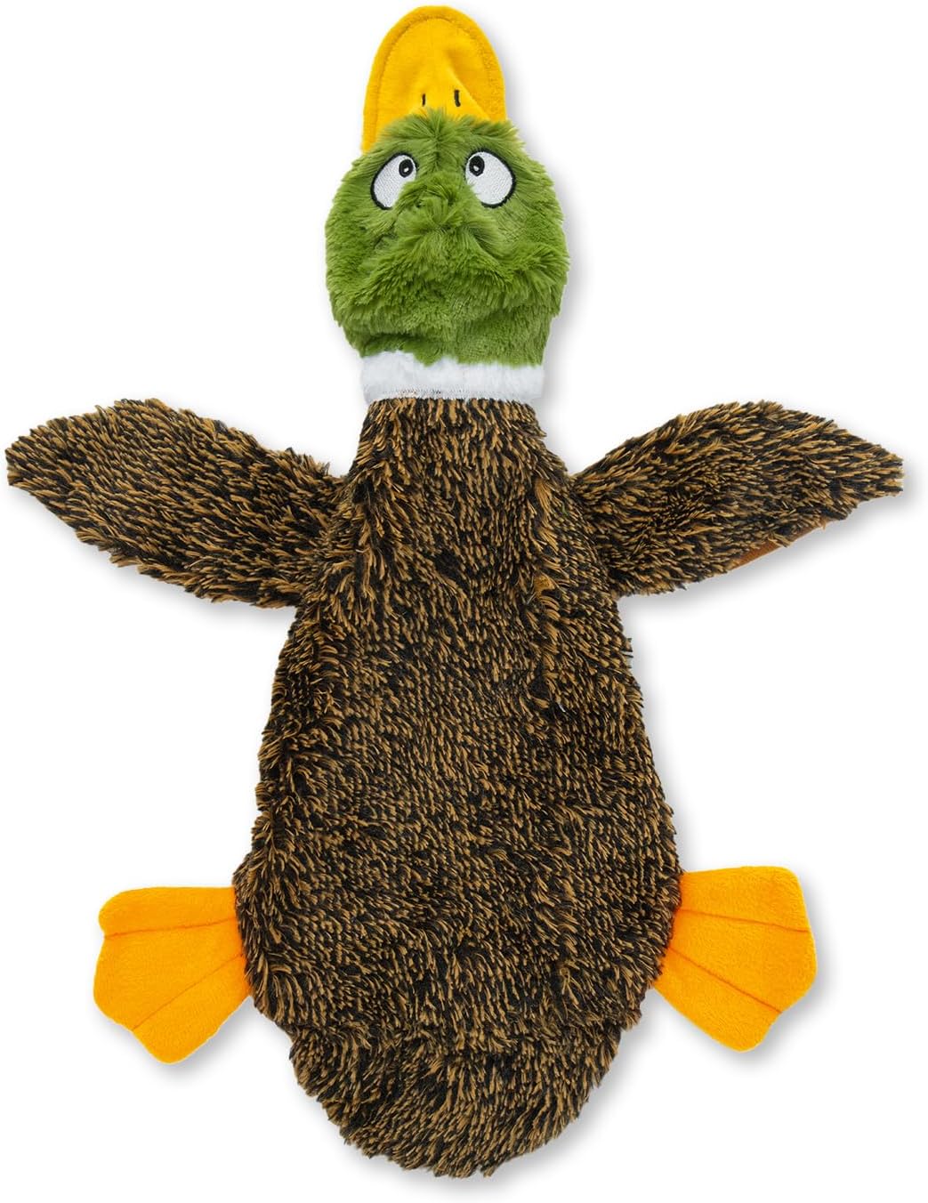 Best Pet Supplies Inc. 2-in-1 Fun Skin Stuffels Dog Squeak Toy, Medium, Wild Duck at Pet Servo