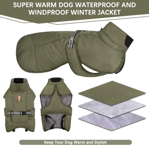 ROZKITCH - Reflective Fleece Dog Coat - XXL - Petservo