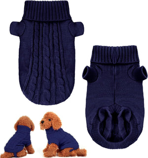 Knitted Sweater M – Cozy & Stylish for Small Pets - Petservo