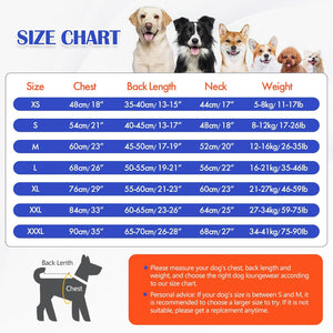 ODSSDAPU - Red + Blue Waterproof Dog Jacket - Petservo