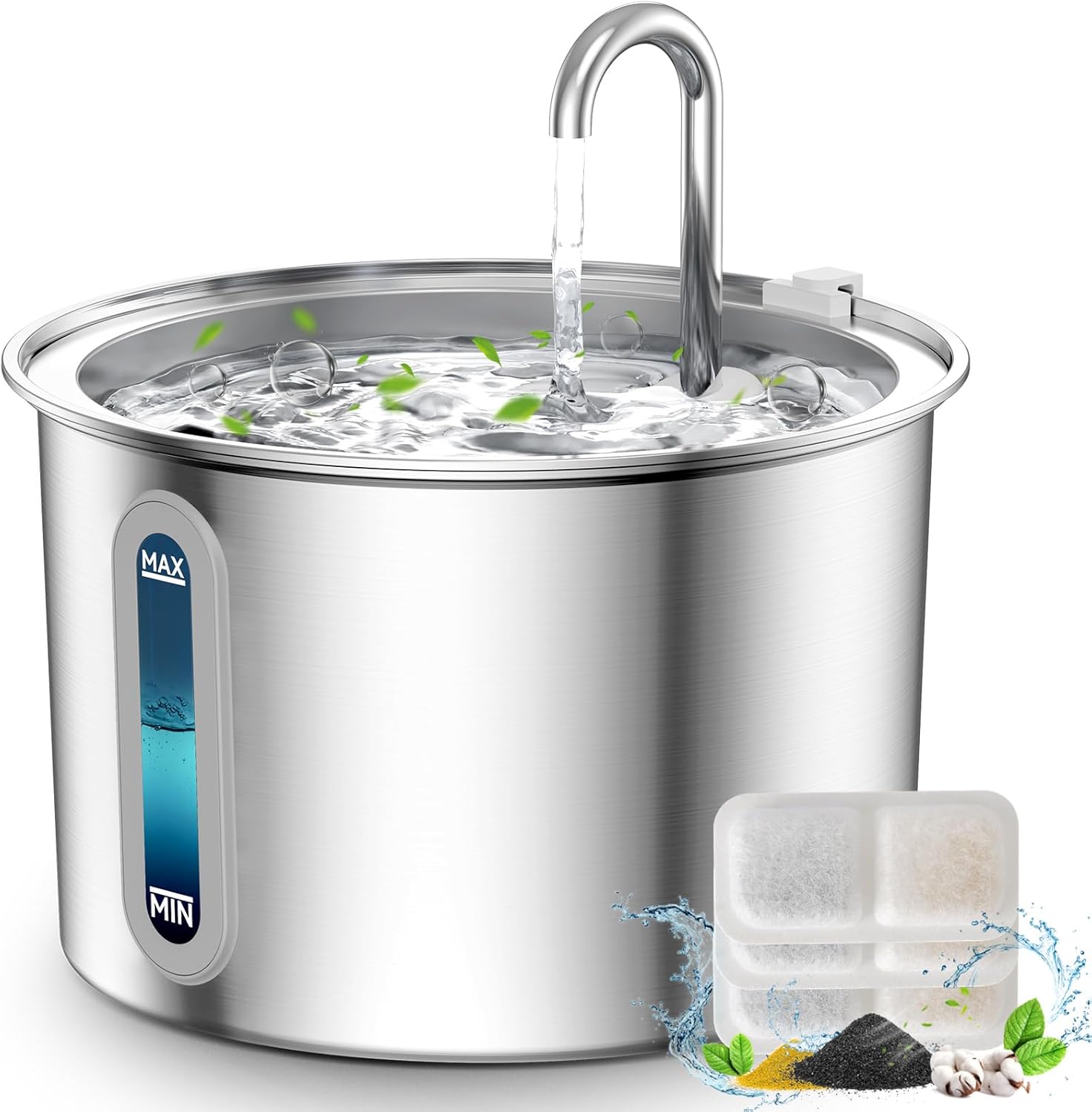 Buy oneisall - 2L Pet Water Fountain with Filters at Pet Servo
