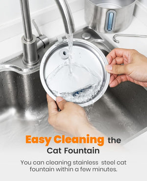Buy oneisall - 2L Pet Water Fountain with Filters at Pet Servo