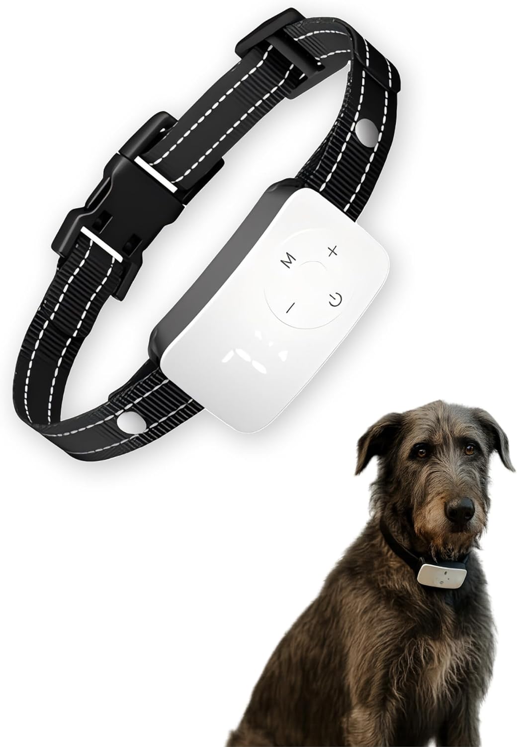 Houndware - Anti Bark Collar for Dog Training Barking Collar 3 Modes Beep Vibration IPX5