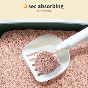 PaWz - Tofu Cat Litter Clumping, Ultra Absorbent & Fast Drying Long Lasting Odor Control (Peach) at Pet Servo
