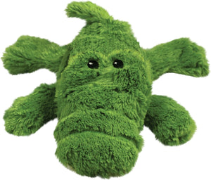 Green plush toy resembling a lizard on a white background at Pet Servo