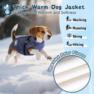 Fiohiros Warm Water-Resistant Dog Jacket Small - Petservo