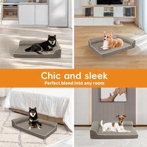Buy PaWz Pet Orthopedic L-Shape Cool Mattress Bed at Pet Servo