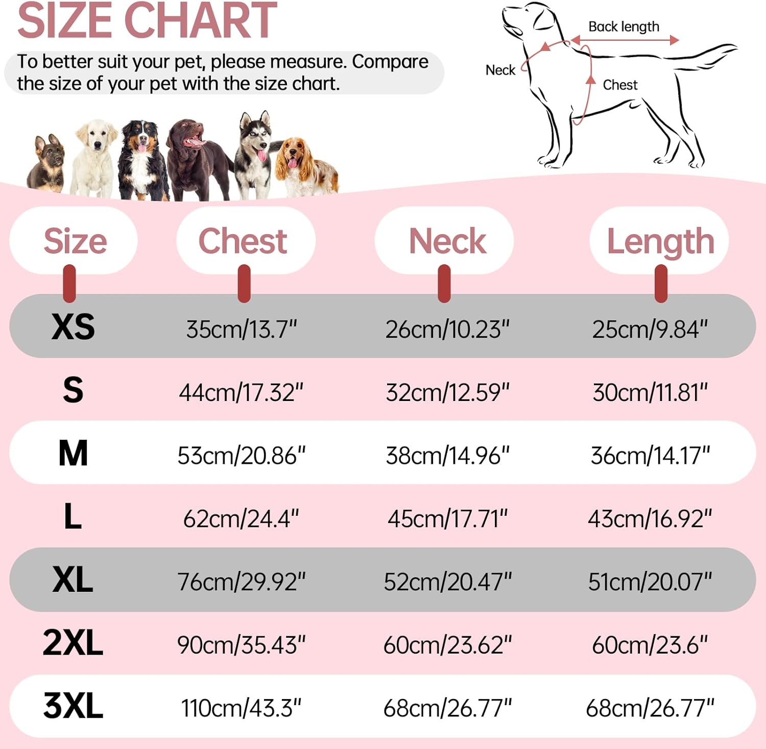 OUOBOB - Warm Waterproof Dog Coat - Berry Pink - Petservo