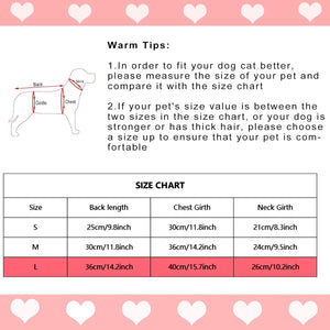 DXHYCC - Pink Heart Dog Sweater – Cozy Knit Holiday - Petservo