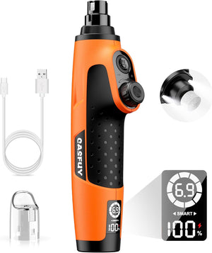 Buy Casfuy 6-Speed Pet Nail Grinder with 2 LED Lights at Pet Servo