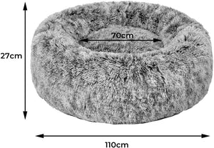 Buy PaWz XL Pet Soft Warm Kennel Round Bed at Pet Servo