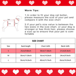 DXHYCC - Red Heart Dog Sweater – Cozy Knit Holiday - Petservo